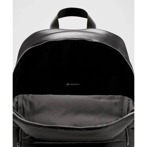 NEW Lululemon Everywhere Backpack Black Wunder Puff 22L Laptop School Gym Bag - Picture 4 of 15